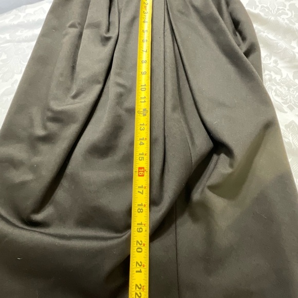 Vintage AJ Bari Dress 80s 90s Dark Pewter Color Dress Size 8 - Picture 7 of 11